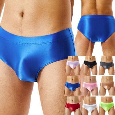 Herren Stretch Low Rise Slips Glänzend Unterhösen Bikini Sexy Panties Reizwäsche eBay de