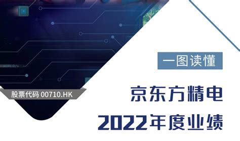 CHI 京東方精電2022年度業績 一圖讀懂 BOE Varitronix Limited