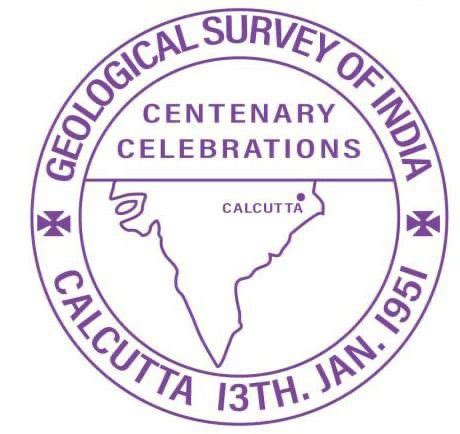 Paleophilatelie Eu India Centeray Of Geological Survey Of