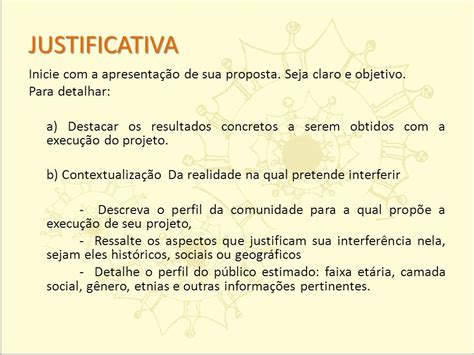 Exemplo Justificativa De Um Projeto BRAINCP