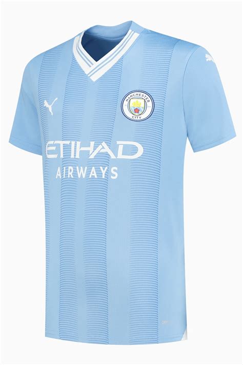 Tricou Puma Manchester City Home Replica Junior Albastru