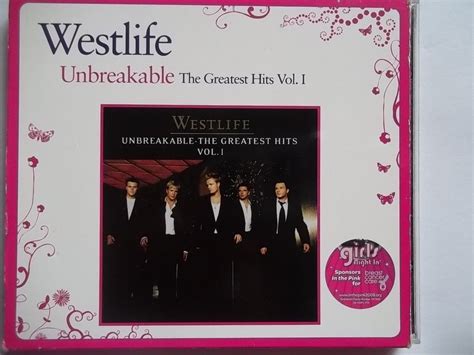 Westlife Unbreakable The Greatest Hits Vol Westlife Cd