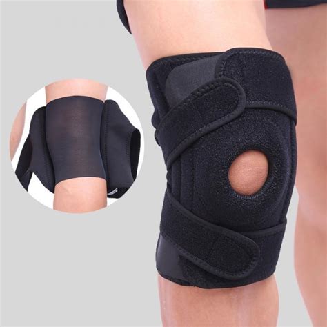 Pcs Meniscus Knee Pads Silica Gel Hiking Running Basketball Knee