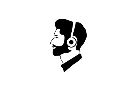 Man With Headphones Silhouette