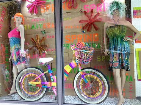 Our Fabulous New Spring Windows Love The Plus Size Mannequins Spring Window Spring Window