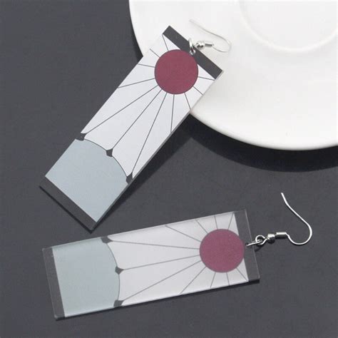 Demon Slayer Tanjiro Earrings - Mystery Bootique