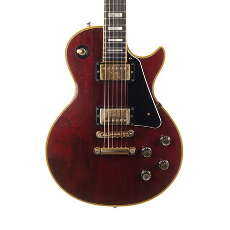 Vintage Gibson Les Paul Custom Wine Red 1977 | Cream City Music