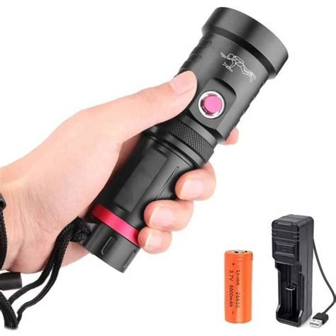 Lampe Torche Led Ultra Puissante Lumens Lampe De Poche Ipx