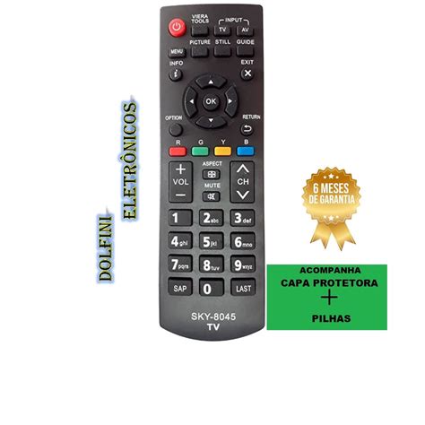 Controle Panasonic Controle Remoto Smart Tv Panasonic Vieira Lcd