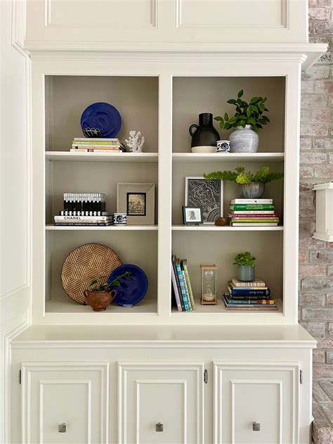 How To Decorate Your Fireplace Wall Built-in Bookshelves — DESIGNED