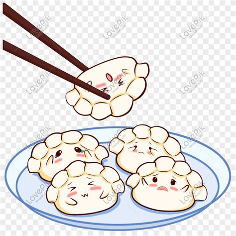 Hand Drawn Poor Dumplings Illustration PNG Hd Transparent Image And