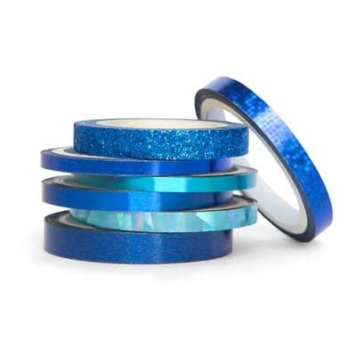 Blue Foil Glitter Crafting Tape Set By Recollections Michaels