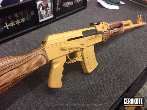 H 122 Gold By Anthony Natale Cerakote