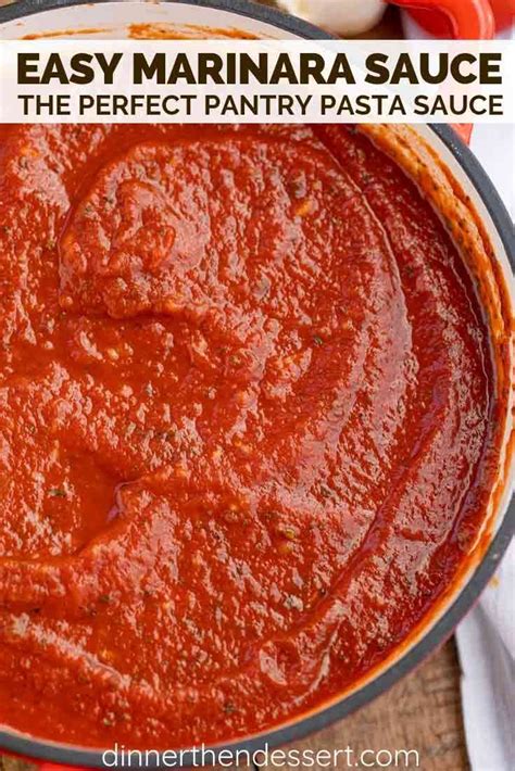 Quick And Easy Marinara Sauce Perfect For Your Favorite Italian Meal