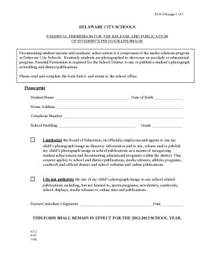 Fillable Online Permission To Photograph Form Fax Email Print Pdffiller