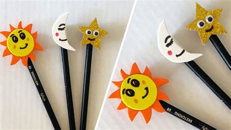 Pencil Topper Craft Ideas Foam Sheet Craft Ideas Easy Diy Pen