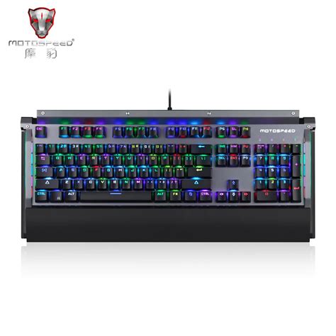 Motospeed Ck98 Rgb Mechanical Keyboard For Gaming Kailh Box Switch 104