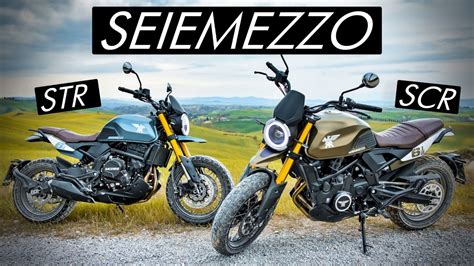 Moto Morini Seiemezzo Presentata In Versione Stradale STR E Scrambler