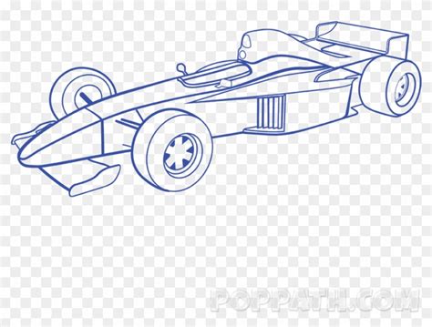 F1 Car Outline Drawing - Drawing.rjuuc.edu.np