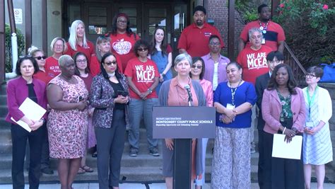 MCPS Board And Unions Call On County Council To Fully Fund The Budget