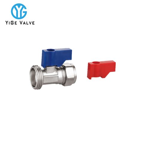 （yg 1129）15mm Chrome Lever Isolating Valve Brass Mini Ball Valve China Brass Valve Yuhuan