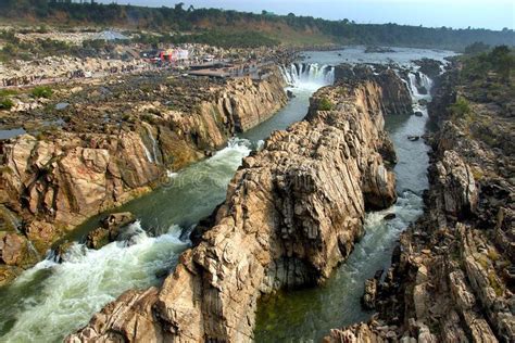 Waterfalls. December 6,2010 Jabalpur,Madhya Pradesh,India- Waterfalls ...