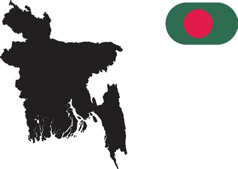 map and flag of Bangladesh 11174995 Vector Art at Vecteezy