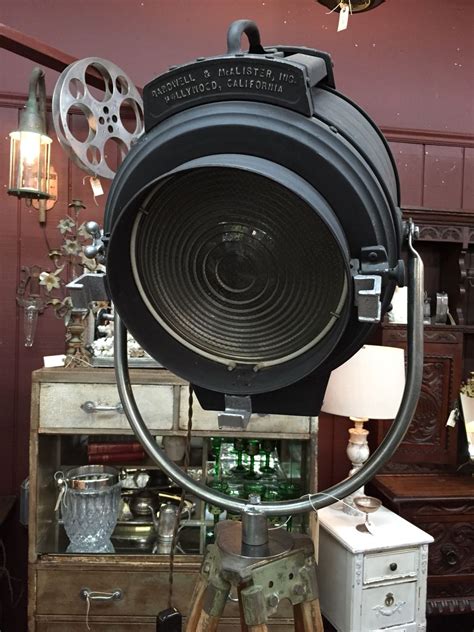 Booth 29 At The Agoura Antique Mart Has This Awesome Movie Light Turned