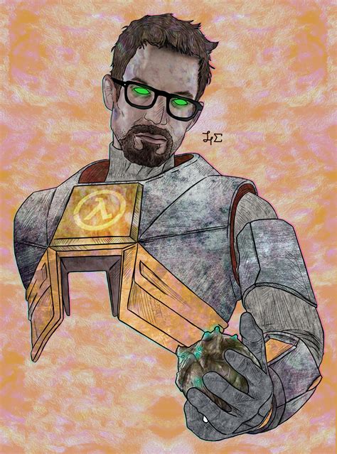 I Made An Fanart Of Gorgeous Gordon Freeman R HalfLife