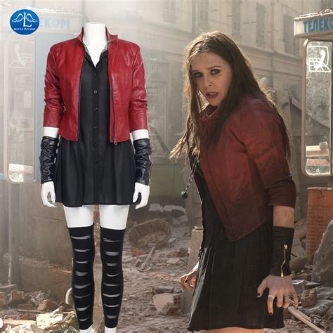 Manluyunxiao The Avengers Age Of Ultron Scarlet Witch Costume Women