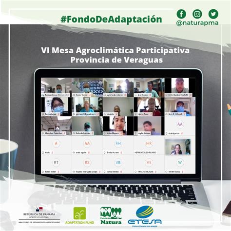 Vi Mesas Agroclim Ticas Participativas Adaptation Fund