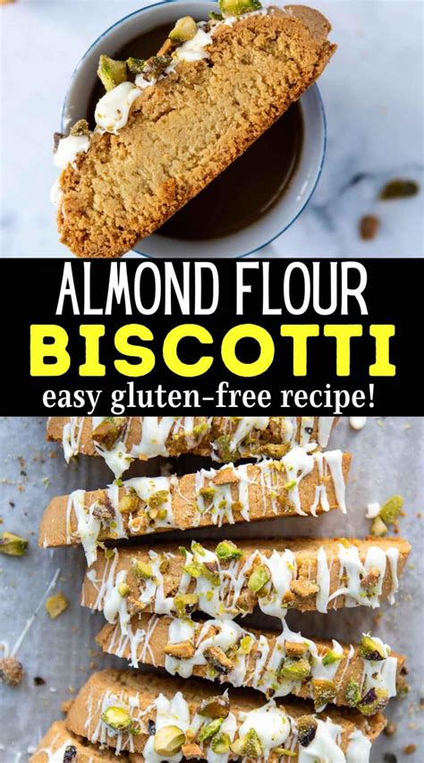 Crunchy Almond Flour Biscotti Easy Failproof Recipe Gluten Free