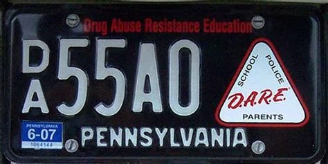 Pennsylvania License Plate Image