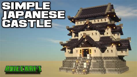 Minecraft Japanese Castle Blueprints