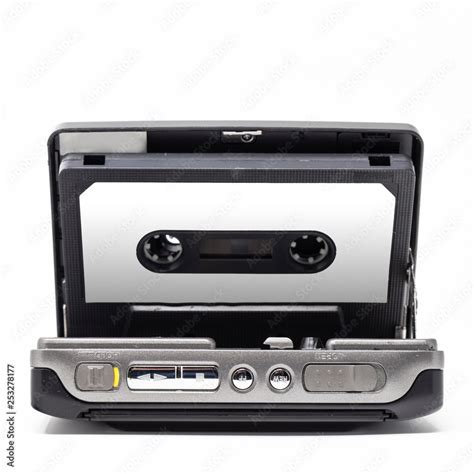 Vintage Audio Player Old Fashioned Portable Cassette Player Cult