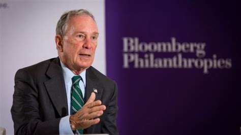 Michael Rubens Bloomberg Founder Of Bloomberg Philanthropies