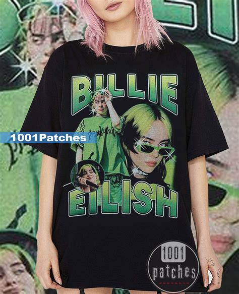 Vintage Billie Eilish T Shirt Billie Eilish Crewneck Shirt Designed