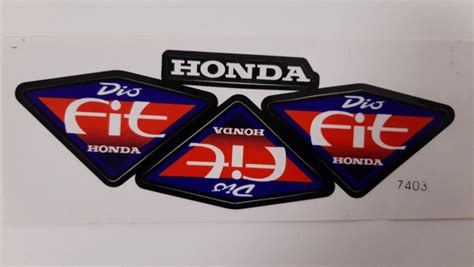 Наклейки на скутер Honda Dio Fit (3шт) 7403DIO(fit)HONDA - купить по ...