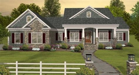 Single Story Country Style House Plans