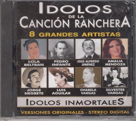 Lola Beltran Pedro Infante Jose Alfredo Jimenez Amalia Mendoza