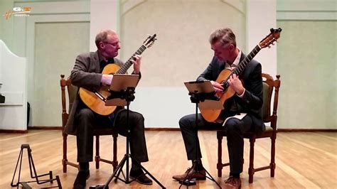 Gantriis Zimmermann Guitar Duo plays Canción y Danza 2 by Federico