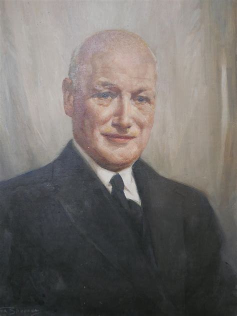 Arthur Spooner 1873 1962 Portrait Of Arthur White Of Nottingham Oil