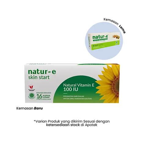 Beli Natur E Skin Natural Vitamin E100 Di Halodoc 1 Jam Sampai