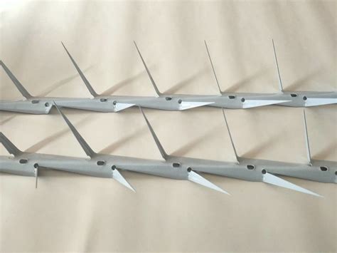 Razor Security Anti Climb Anti Theft Wall Spikes In White Color Galvanized