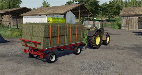 Krone Emsland Ballen Wagon V For Ls Farming Simulator Mod