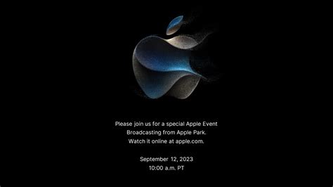 Free Apple Event 2023 Template