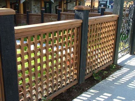 Cedar Trellis Fence Panels Victoria City Victoria