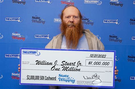 Mass State Lottery Winner Man Wins 1m Playing Crossword Ticket With