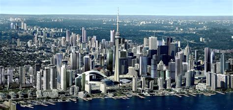 Toronto Future Skyline As Rendered By UrbanToronto Forum Member