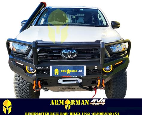 Bushmaster Bull Bar Hilux Armorman X Armorman X